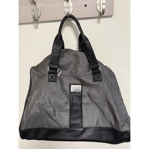 Chrome Azzaro Weekend/Travel Bag For Luggage Overnight Travel Duffle Bag Grey
